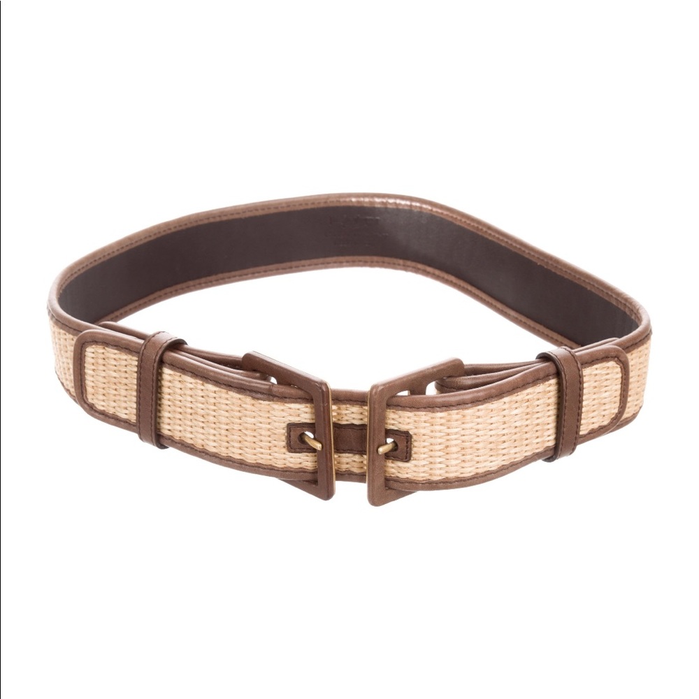 Woven Yves Saint Laurent Belt